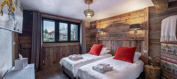 El espléndido Chalet, situado en Courchevel Le Praz 