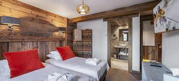 El espléndido Chalet, situado en Courchevel Le Praz 