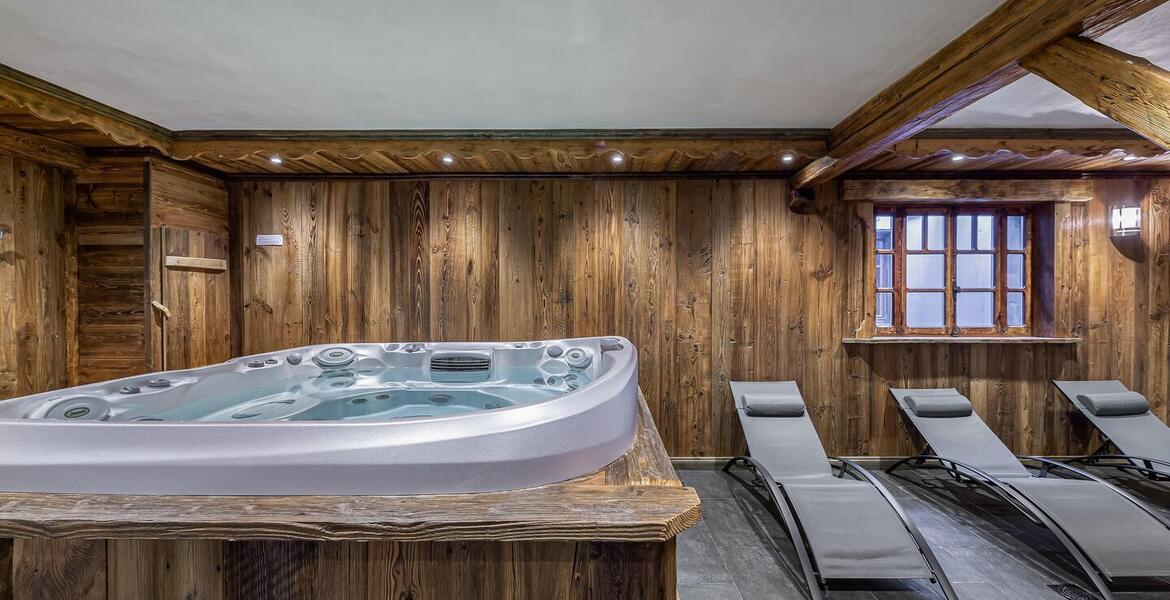 The splendid Chalet, located in Courchevel Le Praz