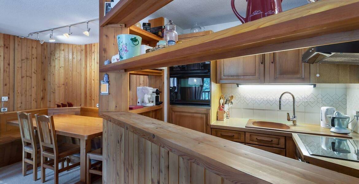 A charming duplex apartment. It is located in Val d'Isère 