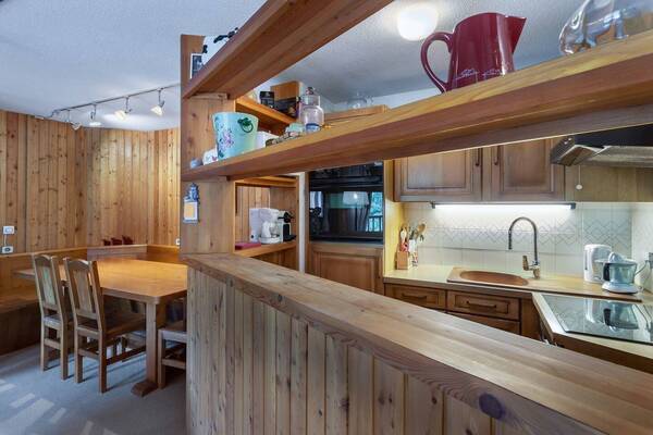 A charming duplex apartment. It is located in Val d'Isère 