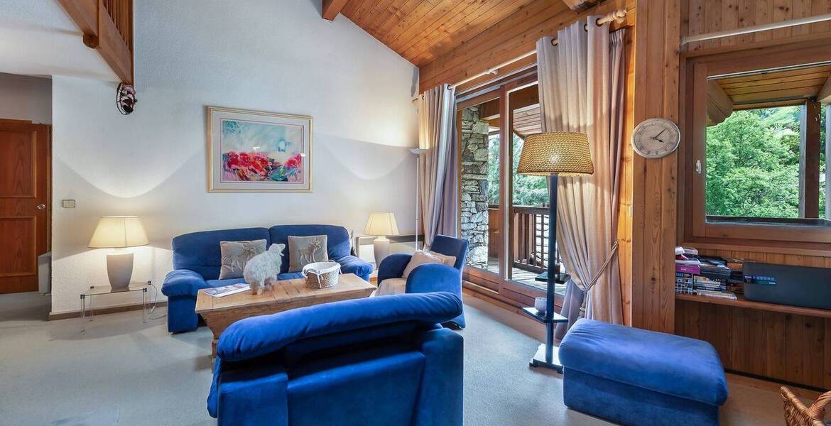 A charming duplex apartment. It is located in Val d'Isère 