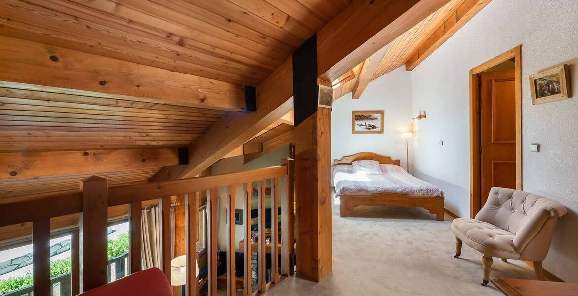 A charming duplex apartment. It is located in Val d'Isère 