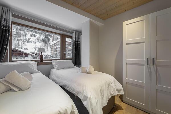 Duplex Apartment in Val d'Isère for rent with two bedrooms 