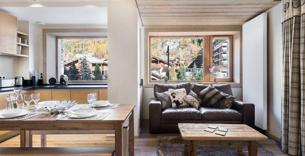 Duplex Apartment in Val d'Isère for rent with two bedrooms 