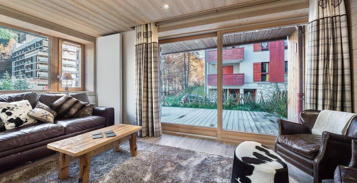 Duplex Apartment in Val d'Isère for rent with two bedrooms 