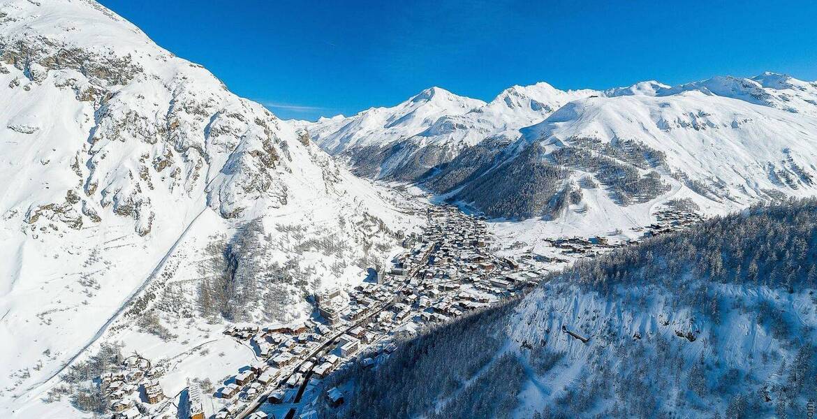 Appartement duplex à Val d'Isère à louer avec deux chambres 