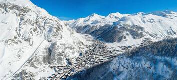 Appartement duplex à Val d'Isère à louer avec deux chambres 