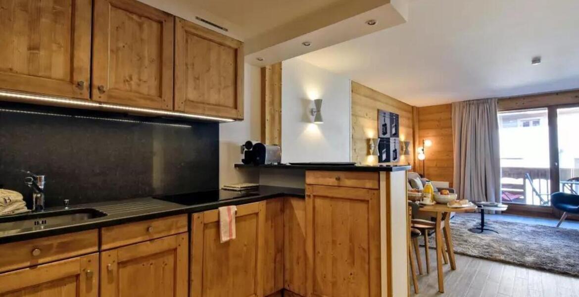 Charming apartment 66 m² located in the heart of Courchevel 