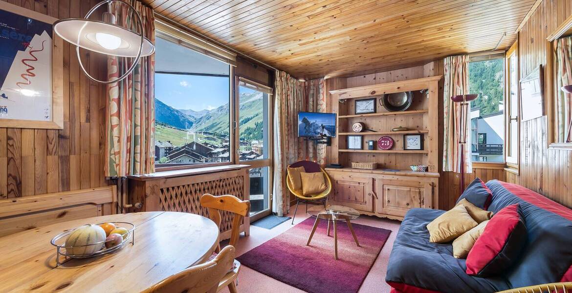 C'est un appartement à Val d'Isère à louer de 50 m² 