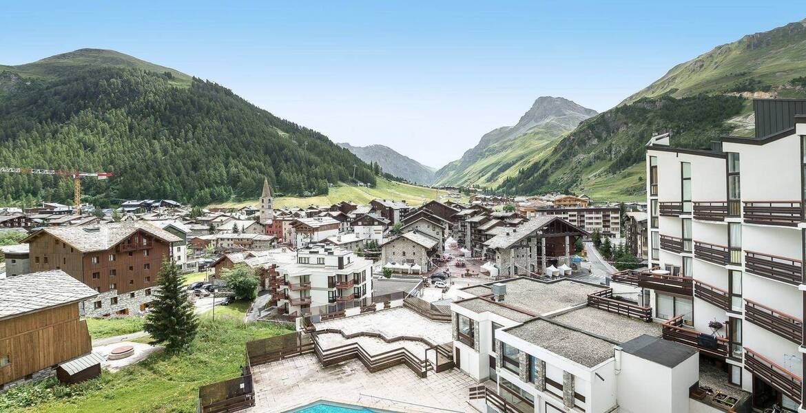 This is an apartment in Val d'Isère for rent with 50 sqm