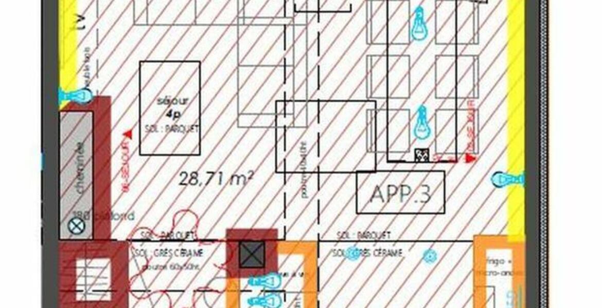 Apartamento en el corazón de Val d'Isère con 68 m2