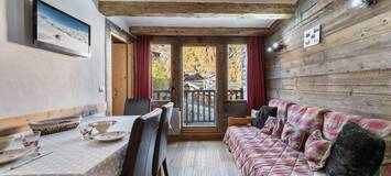 Este es un cómodo apartamento en Val d'Isère 42 metros