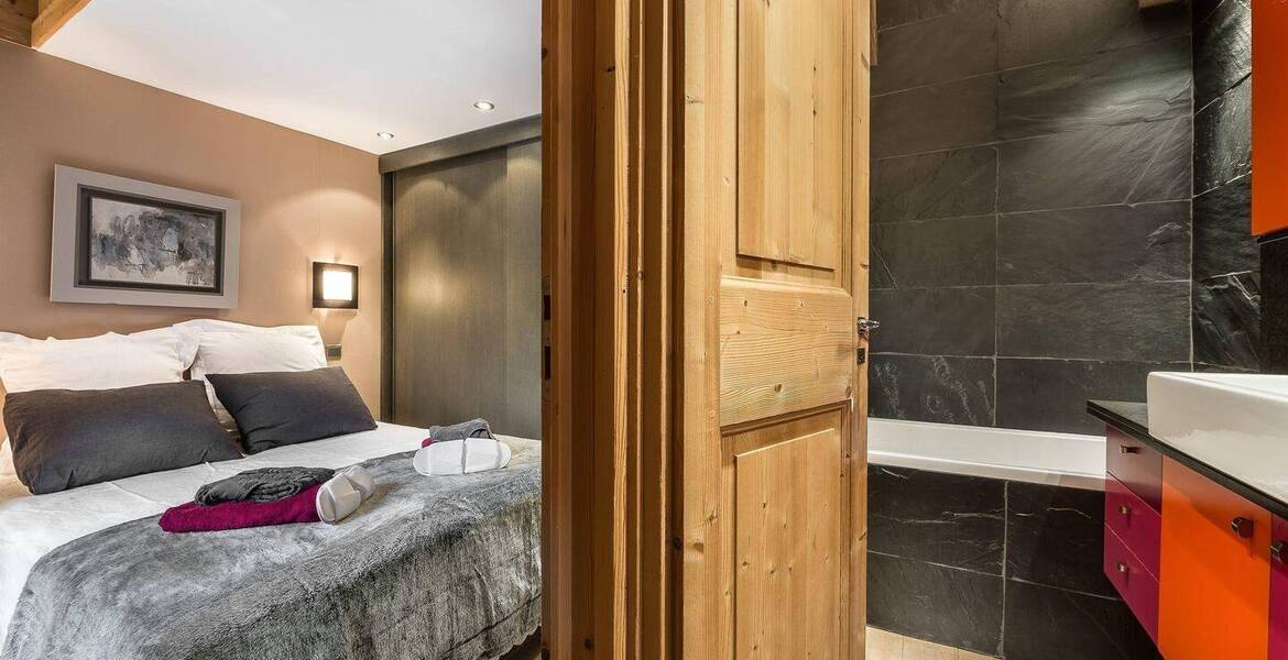 L'appartement en duplex à Val d'Isère à louer avec 2 chambre