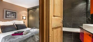 The duplex apartment in Val d'Isere for rent with 2 bedrooms