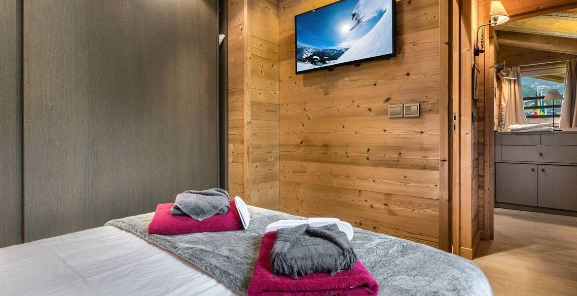 The duplex apartment in Val d'Isere for rent with 2 bedrooms