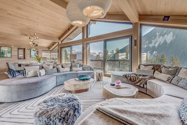 Chalet à louer à Le Belvédère, Courchevel Moriond de 560m² 