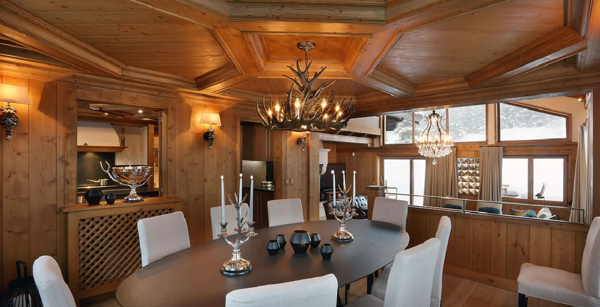 Luxurious halet for rent Courchevel 1650 Moriond with 350 m