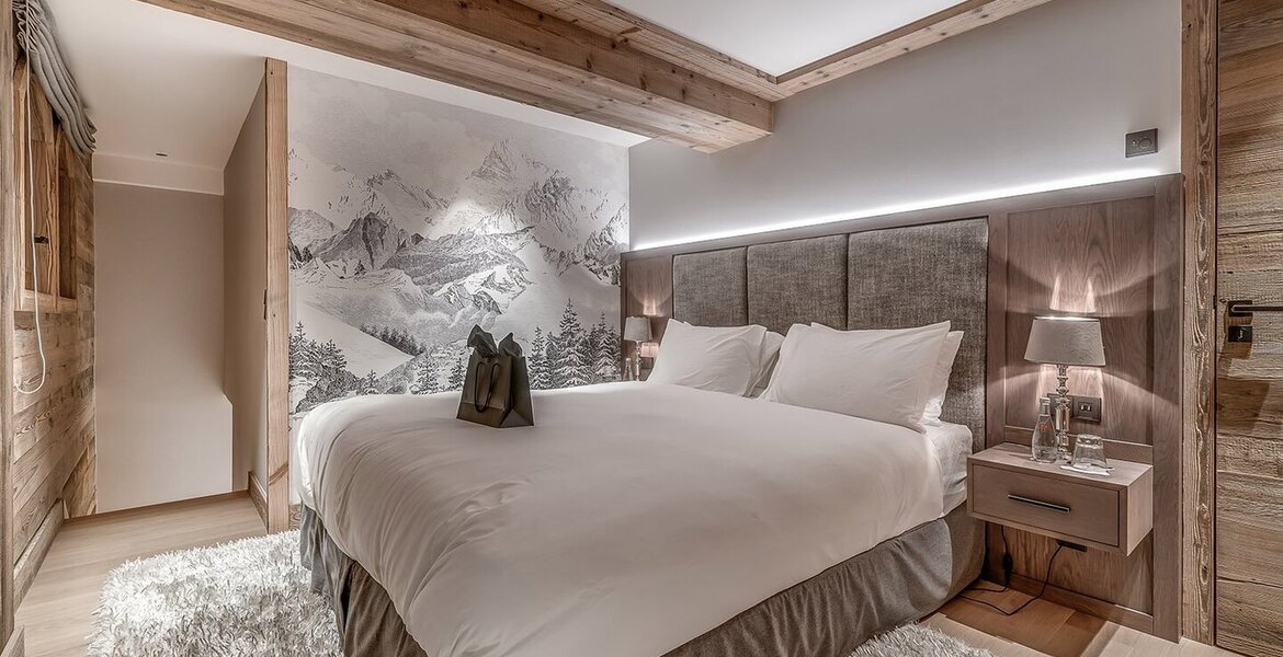 Newly renovated chalet for rent in Courchevel 1850 with 400m