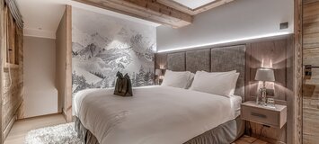 Newly renovated chalet for rent in Courchevel 1850 with 400m