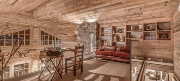 Newly renovated chalet for rent in Courchevel 1850 with 400m