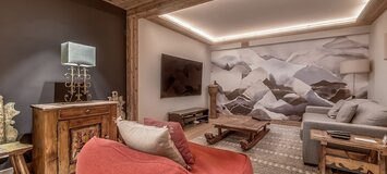 Newly renovated chalet for rent in Courchevel 1850 with 400m