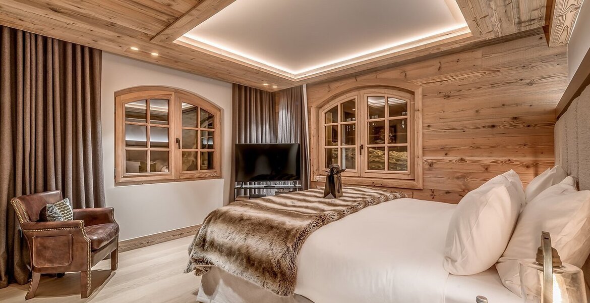 Newly renovated chalet for rent in Courchevel 1850 with 400m