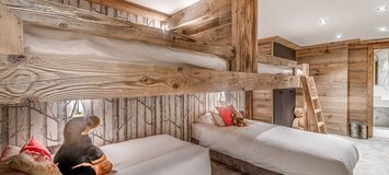 Newly renovated chalet for rent in Courchevel 1850 with 400m