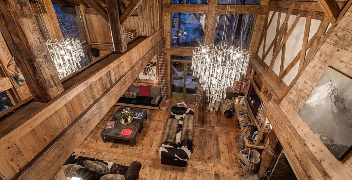 Extraordinaire chalet à louer à Val d'Isère avec 800 m² 