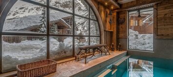 Extraordinaire chalet à louer à Val d'Isère avec 800 m² 