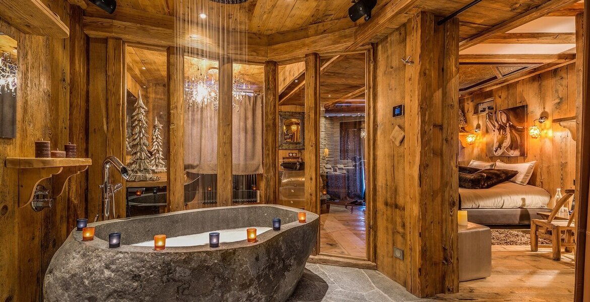 Chalet unique à louer à Val d'Isère avec 500m2 