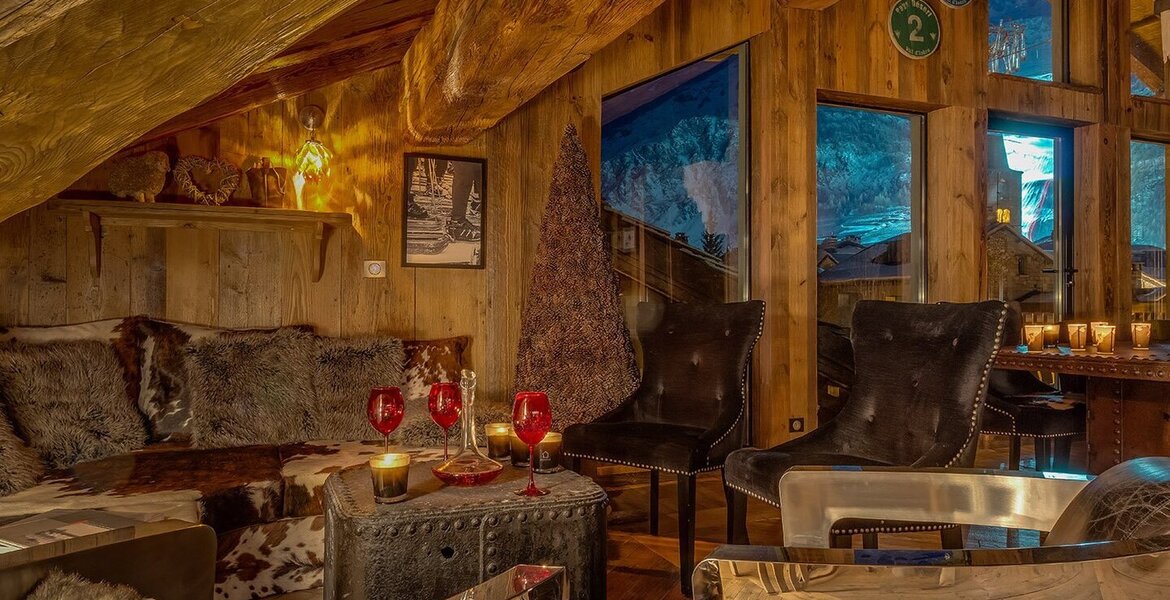 Unique chalet for rent in Val d’Isère with 500m2 