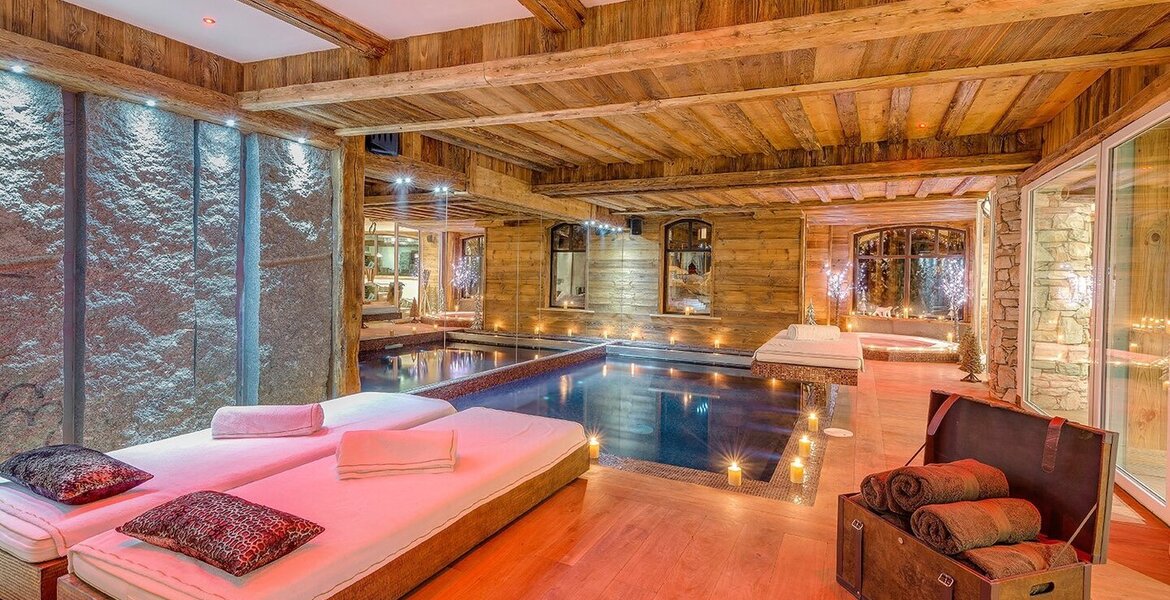 Unique chalet for rent in Val d’Isère with 500m2 