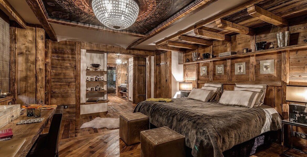 Chalet for rent in Val d’Isère with 1000 sqm with 6 bedrooms