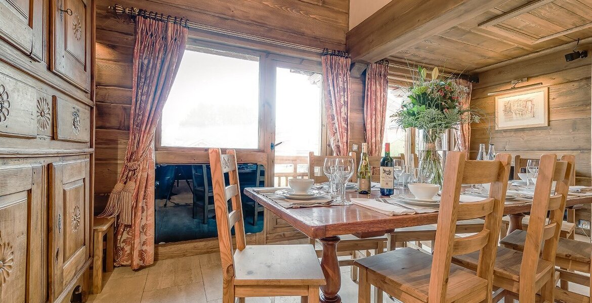 Wonderfully cosy chalet nestled in the heart of Méribel 