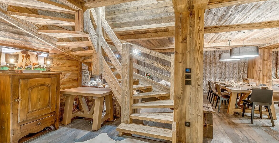 Ce duplex à louer avec 5 chambres à Val d'Isere à louer 