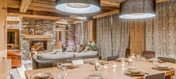 This duplex for rent with 5 bedrooms in Val d’Isere for rent