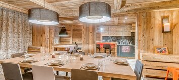 Ce duplex à louer avec 5 chambres à Val d'Isere à louer 