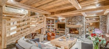 This duplex for rent with 5 bedrooms in Val d’Isere for rent