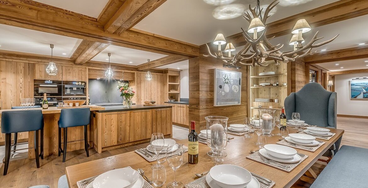 Luxury Ski-in/Ski-out Rental Apartment in Méribel