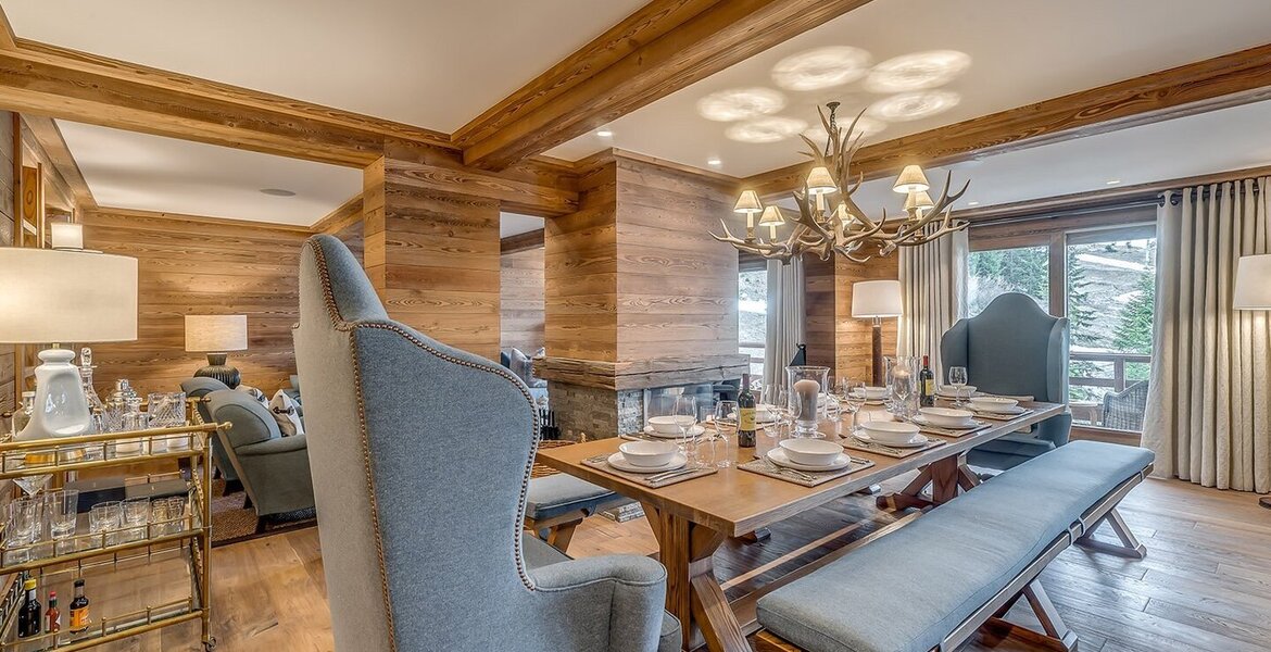 Luxury Ski-in/Ski-out Rental Apartment in Méribel