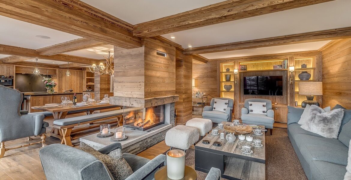 Luxury Ski-in/Ski-out Rental Apartment in Méribel