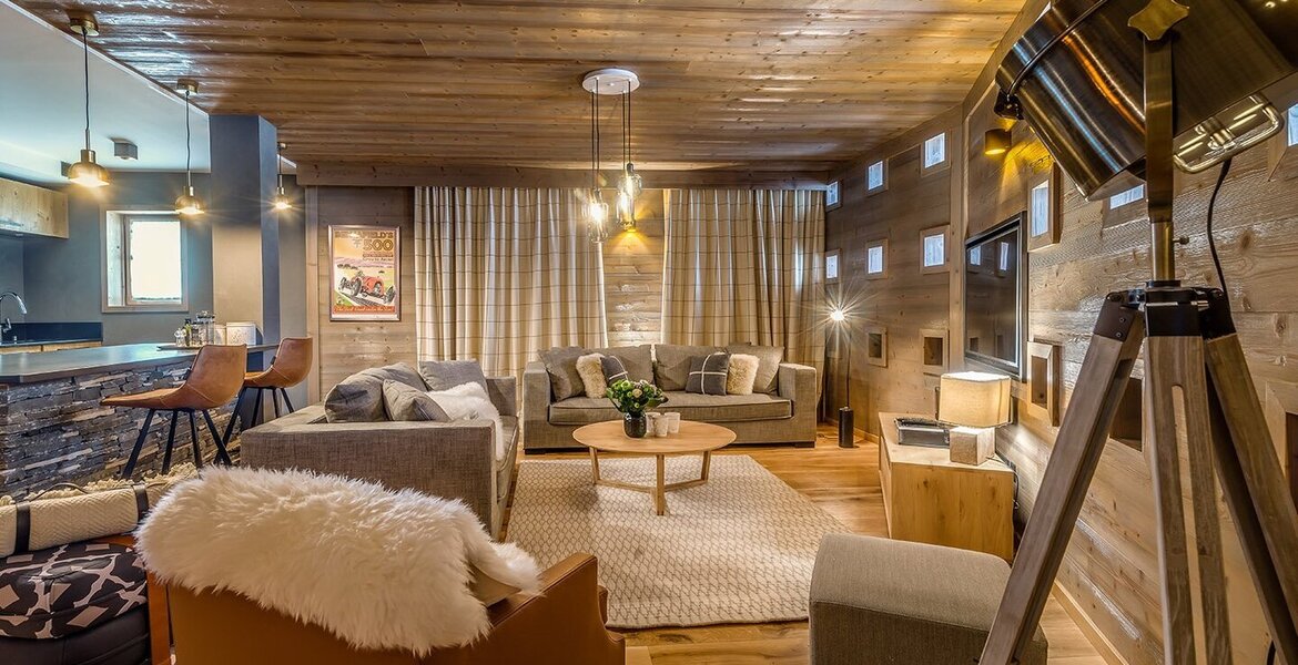 Fantastique appartement à Val d'Isère à louer avec 4 chambre
