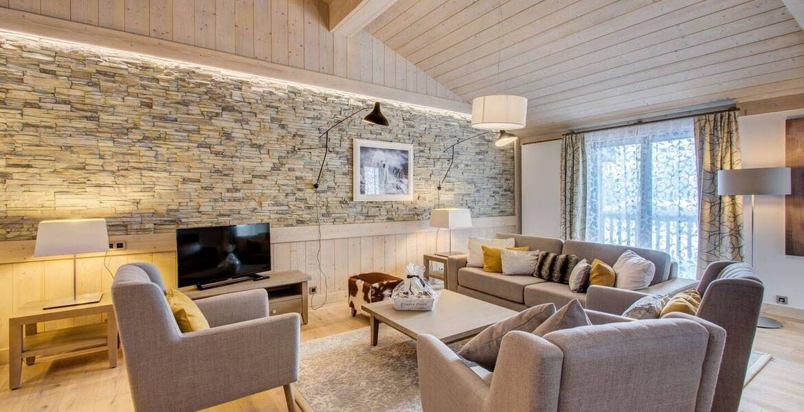 Apartment in Courchevel 1550 Village with 3 bedrooms