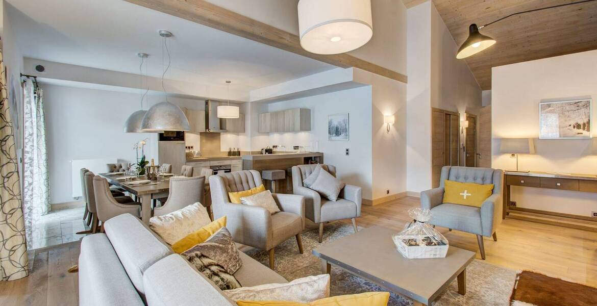 Appartement à Courchevel 1550 Village avec 3 chambres 