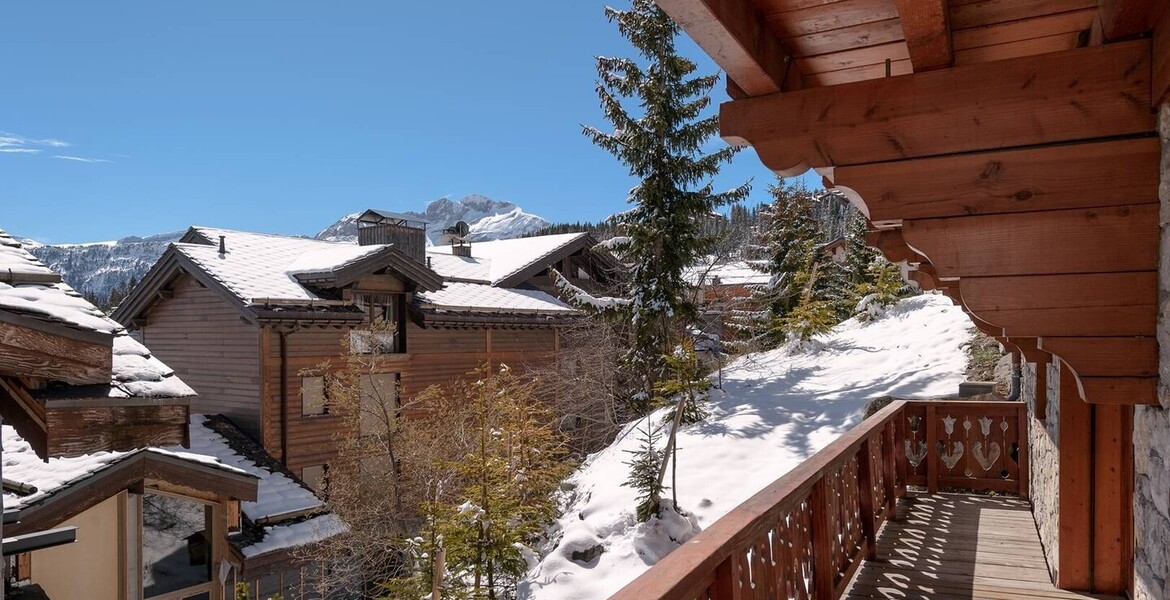 Beautiful flat in a small chalet very well in Courchevel