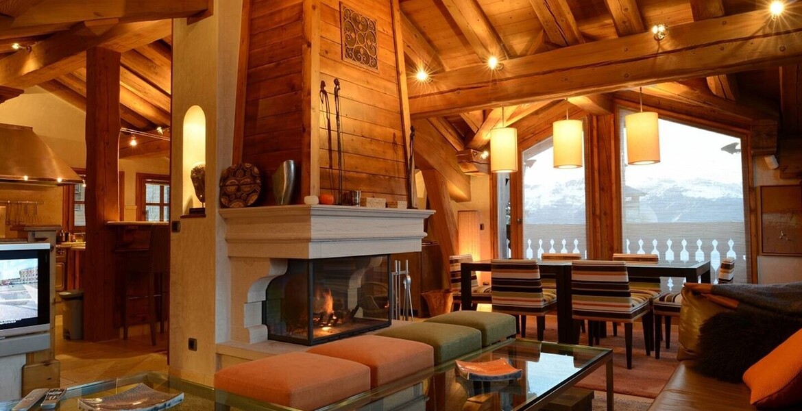 Chalet à louer 156m² - Courchevel 1850 - 8 personnes