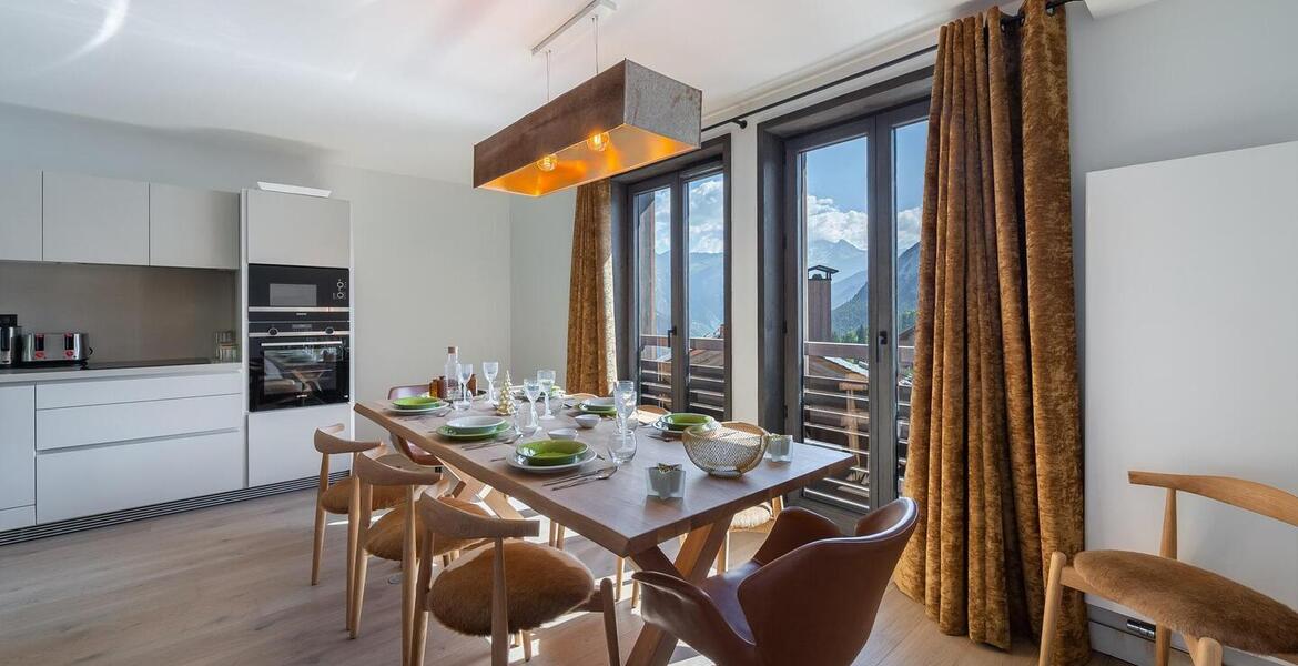 Apartamento de 3 dormitorios en alquiler en Courchevel 1550 