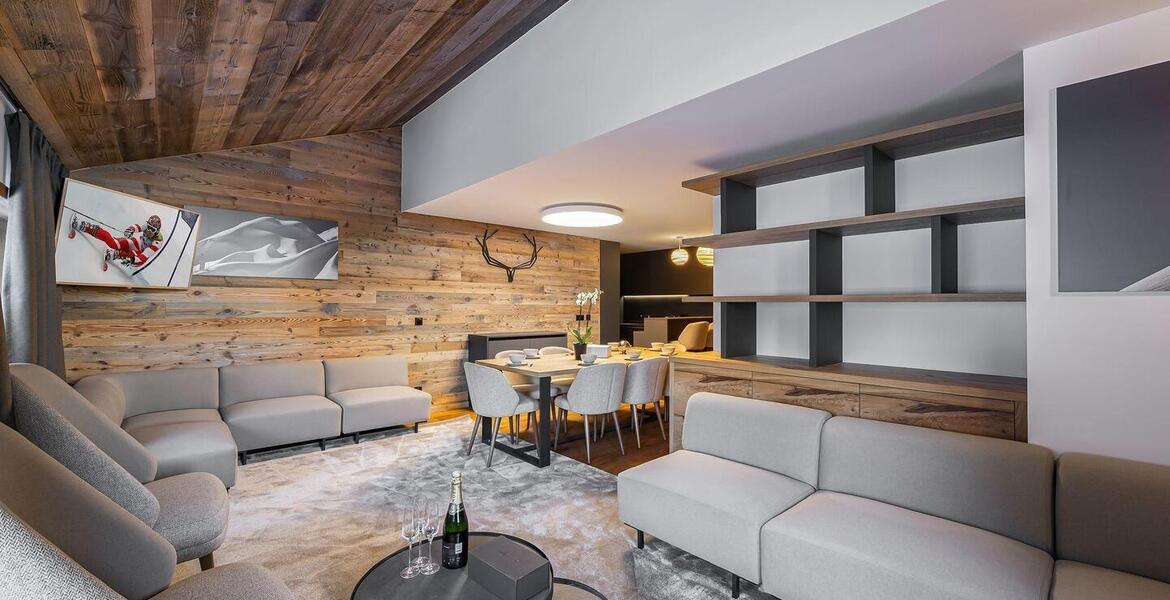 Apartamento de 3 dormitorios en alquiler en Courchevel 1550 