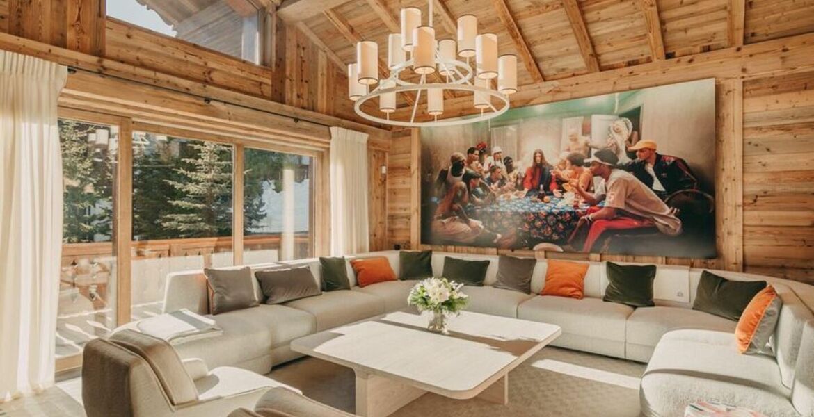Chalet for rent in Bellecôte, Courchevel 1850 with 530 sqm